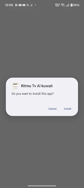 Screenshot of Ritmo TV